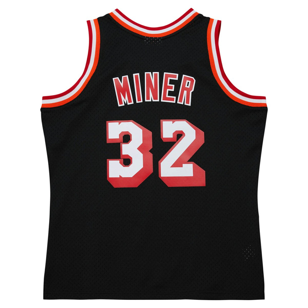 Mitchell & Ness Harold Miner Miami Heat 1992/93 Hardwood Classics Swingman Throwback Jersey Black