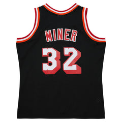 Mitchell & Ness Harold Miner Miami Heat 1992/93 Hardwood Classics Swingman Throwback Jersey Black