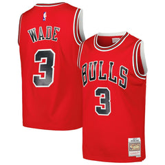 Mitchell & Ness Dwyane Wade Chicago Bulls 2016/17 Hardwood Classics Swingman Jersey Red