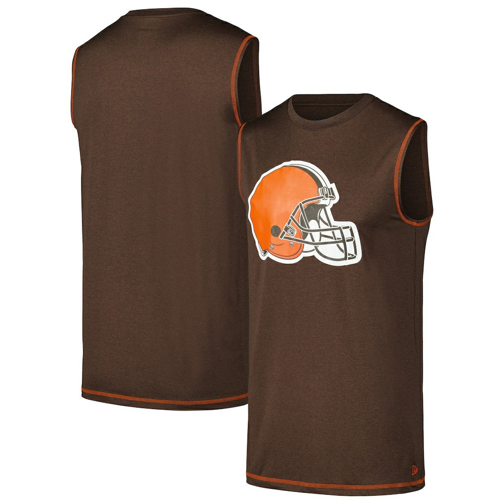 Cleveland Browns New Era Tank Top - Brown - NFL