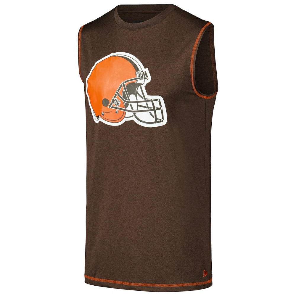 Cleveland Browns New Era Tank Top - Brown - NFL