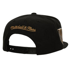 Vegas Golden Knights Mitchell & Ness Retro Script Colorblock Snapback Hat - Black | NHL online