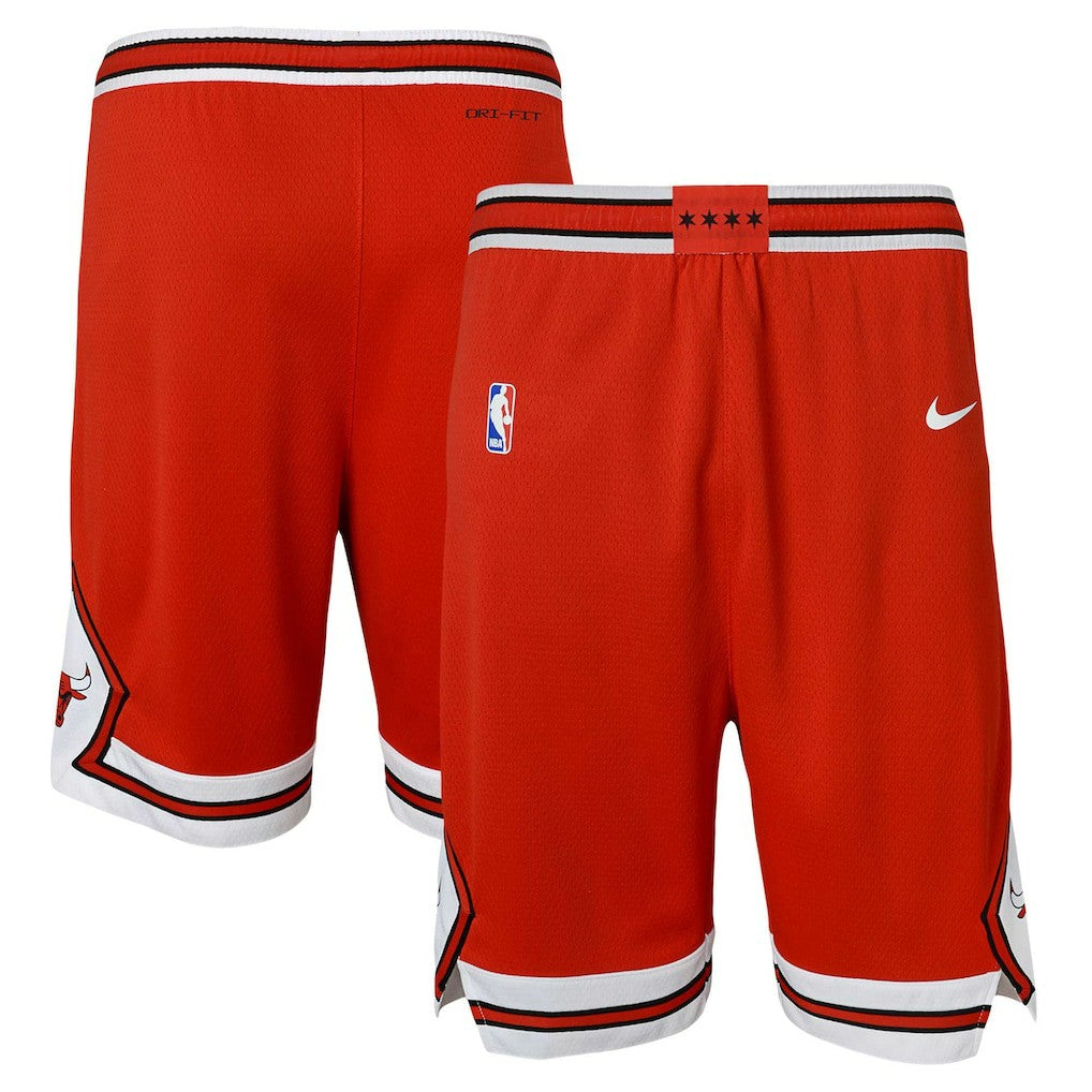 Nike Chicago Bulls Youth Swingman Performance Shorts Red Icon Edition