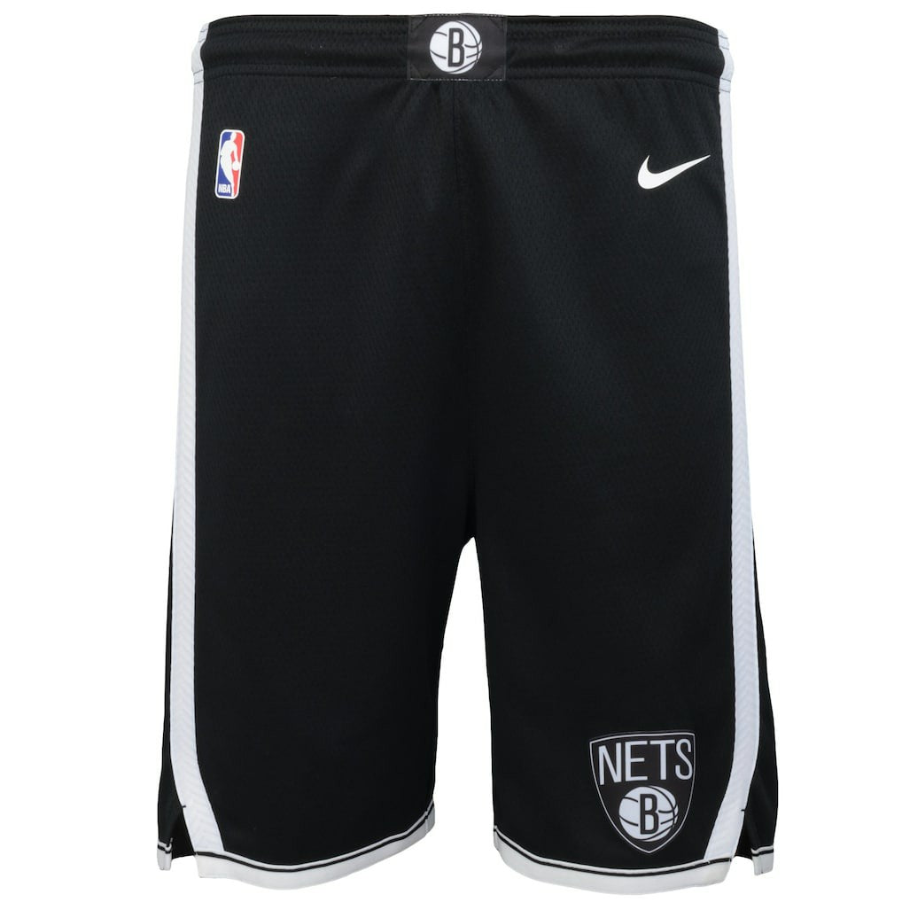 Nike Brooklyn Nets Youth Swingman Performance Shorts Black Icon Edition