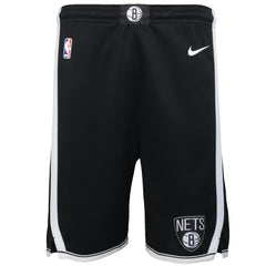 Nike Brooklyn Nets Youth Swingman Performance Shorts Black Icon Edition