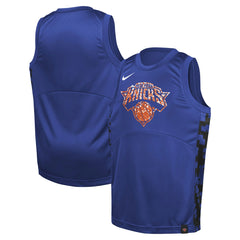 Nike New York Knicks Youth Courtside Starting Five Team Jersey Blue
