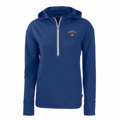 Seattle Mariners Cutter & Buck Women's City Connect Daybreak Eco Recycled Half-Zip Hoodie Outlet