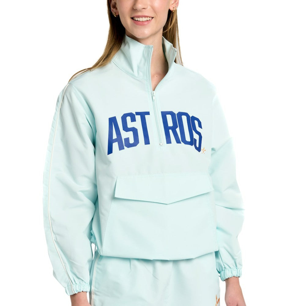Houston Astros Lusso Women's Parker Half-Zip Jacket Outlet