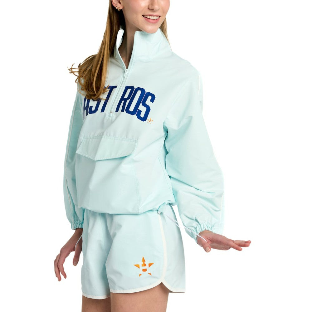 Houston Astros Lusso Women's Parker Half-Zip Jacket Outlet