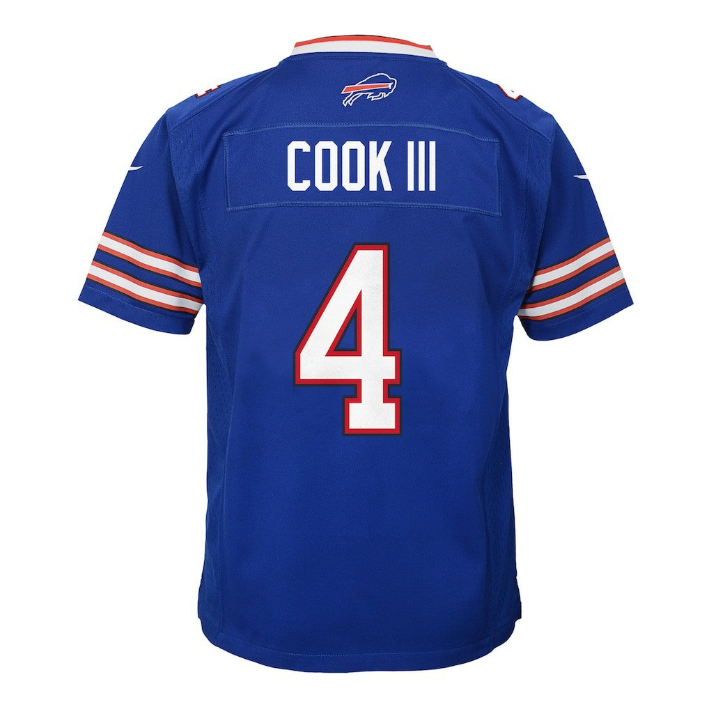 James Cook III Buffalo Bills Youth Game Jersey - Royal - Nike