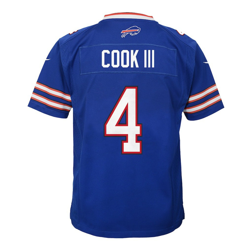James Cook III Buffalo Bills Youth Game Jersey - Royal - Nike