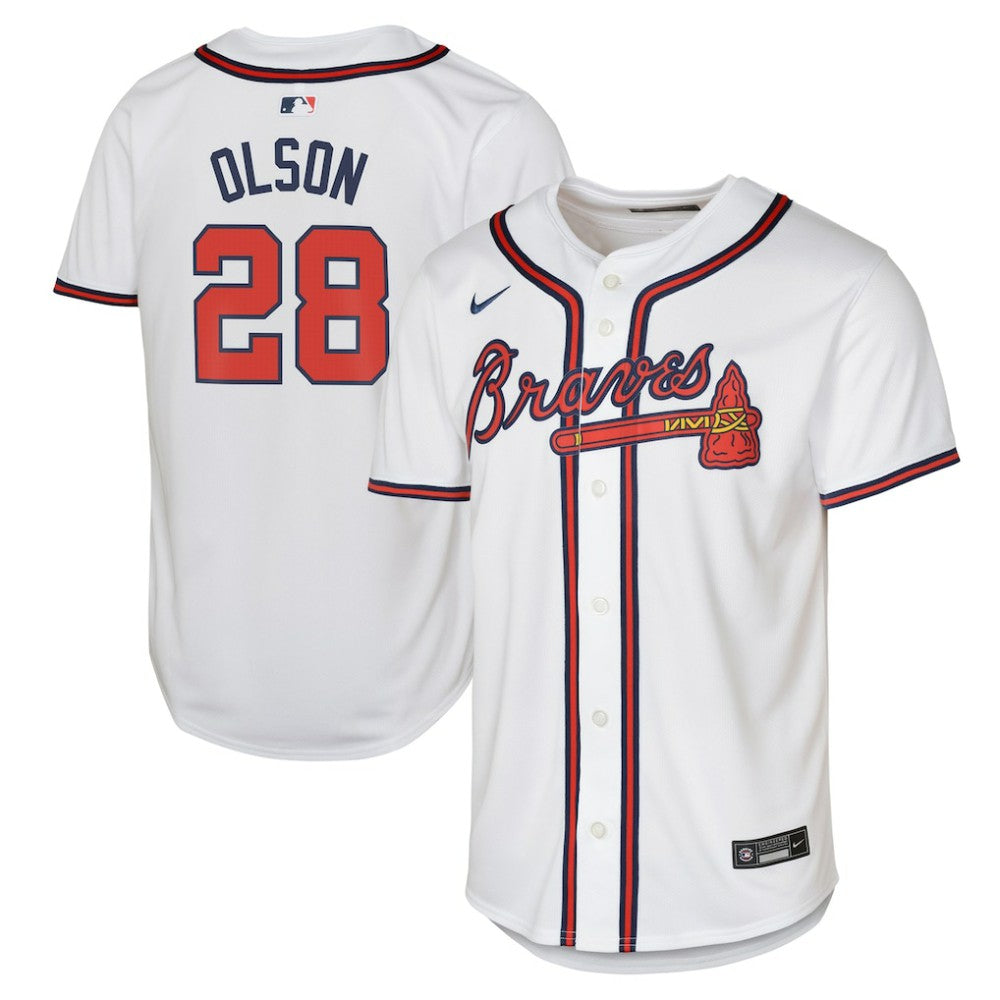 Matt Olson Atlanta Braves Nike Youth Home Limited Player Jersey Discount