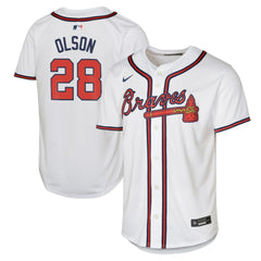 Matt Olson Atlanta Braves Nike Youth Home Limited Player Jersey Discount