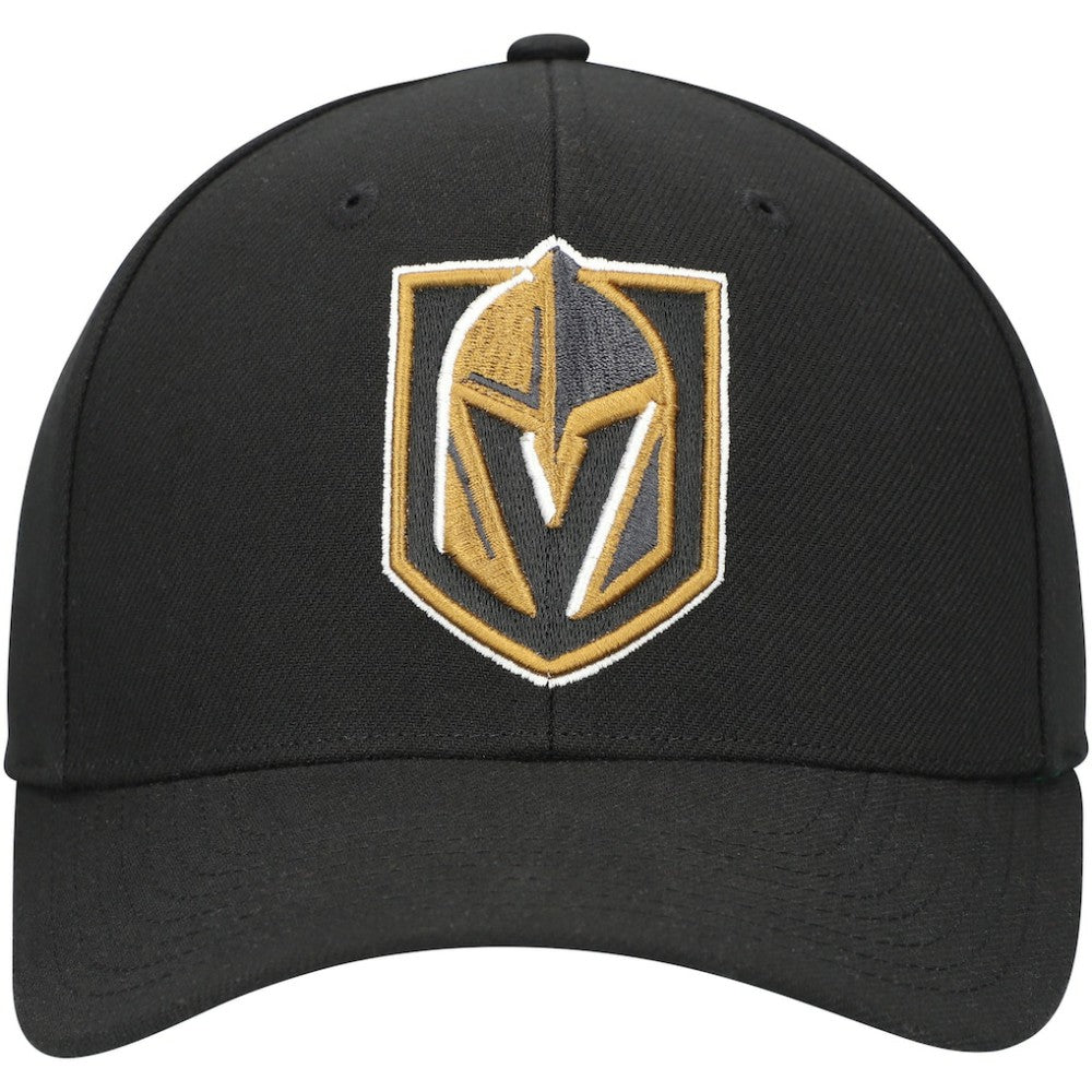 Vegas Golden Knights Mitchell & Ness Team Ground Pro Adjustable Hat - Black | NHL near me