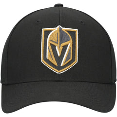 Vegas Golden Knights Mitchell & Ness Team Ground Pro Adjustable Hat - Black | NHL near me