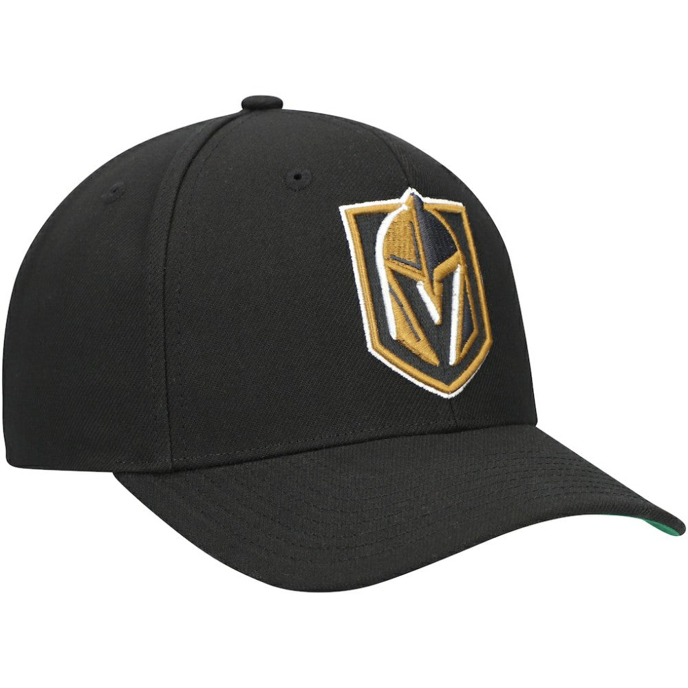 Vegas Golden Knights Mitchell & Ness Team Ground Pro Adjustable Hat - Black | NHL near me