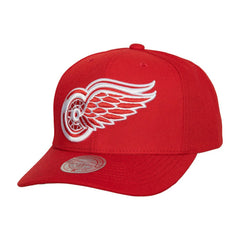Detroit Red Wings Mitchell & Ness Team Ground Pro Adjustable Hat - Red | NHL sale