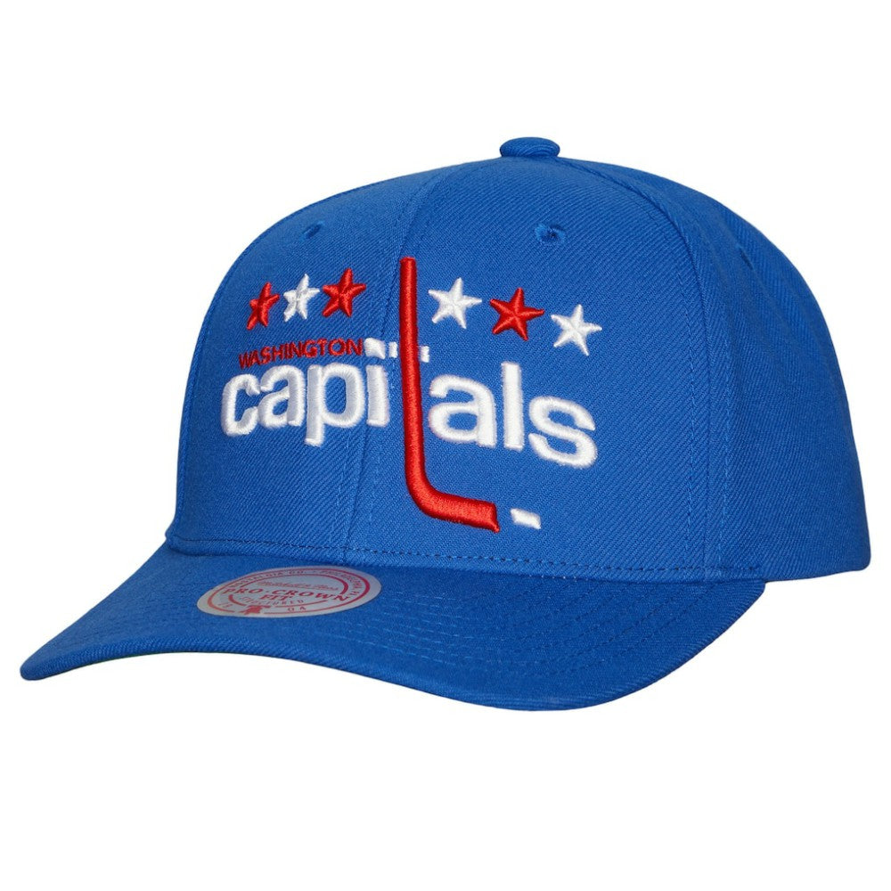 Washington Capitals Mitchell & Ness Team Ground Pro Adjustable Hat - Blue | NHL sale