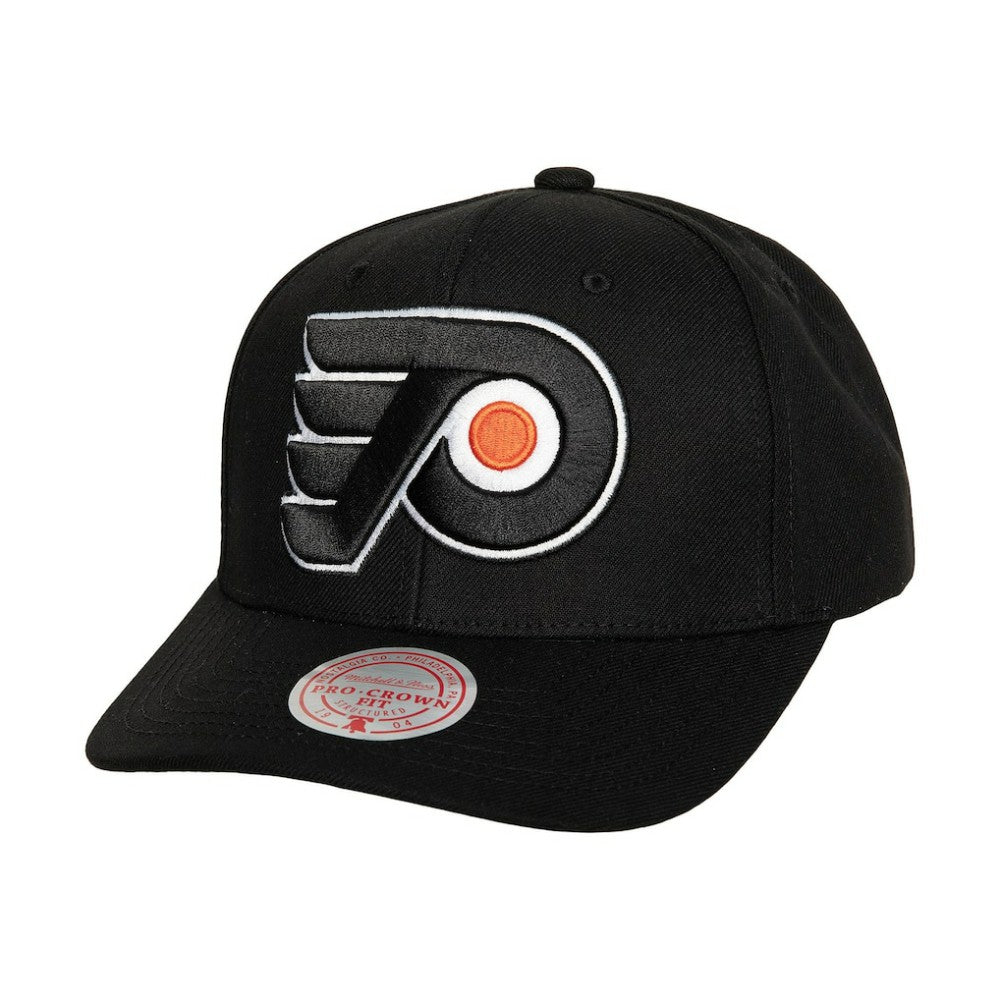 Philadelphia Flyers Mitchell & Ness Team Ground Pro Adjustable Hat - Black | NHL sale