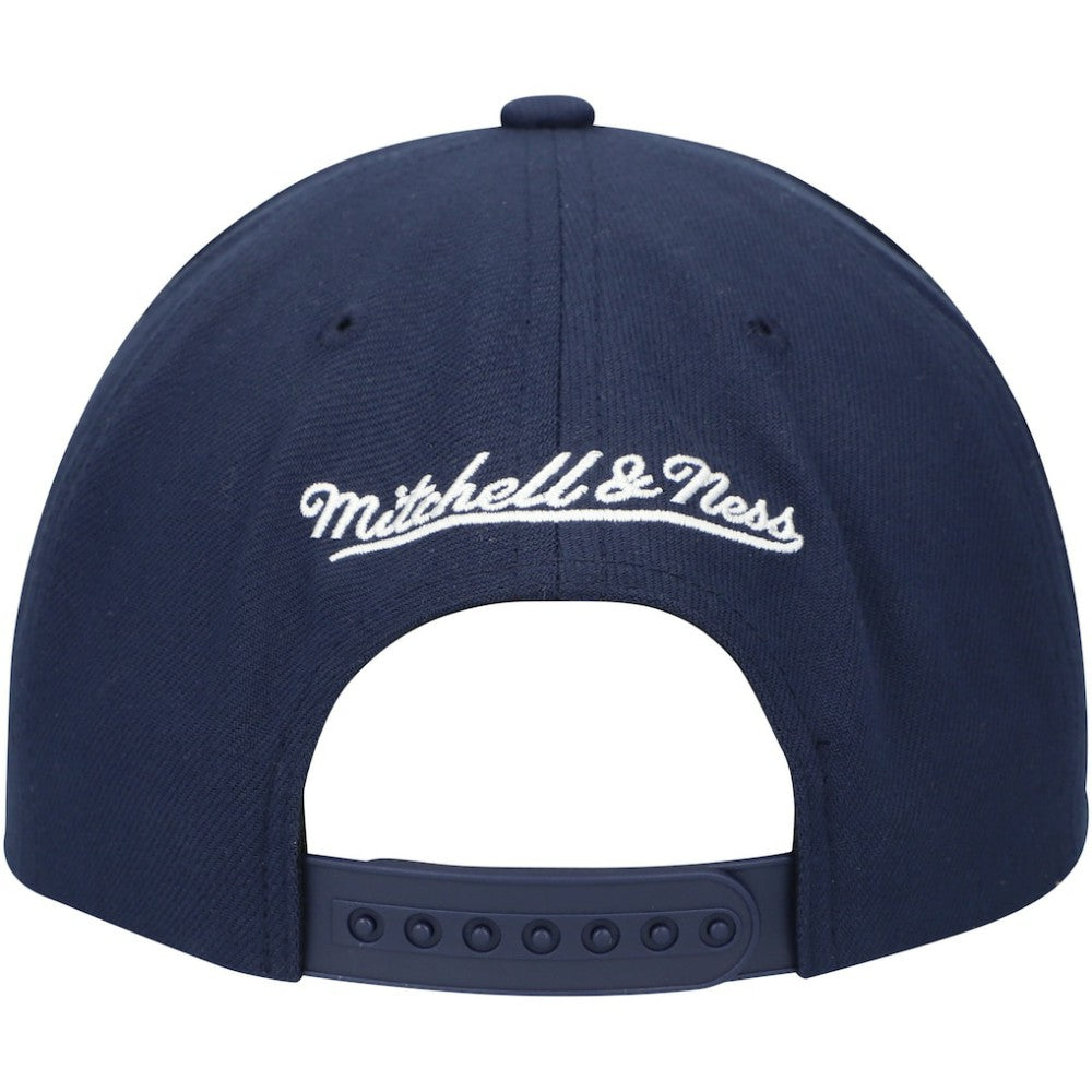 Seattle Kraken Mitchell & Ness Team Ground Pro Adjustable Hat - Deep Sea Blue | NHL Clearance