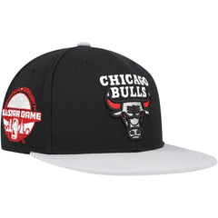 Mitchell & Ness Chicago Bulls Core Snapback Hat Black/Gray
