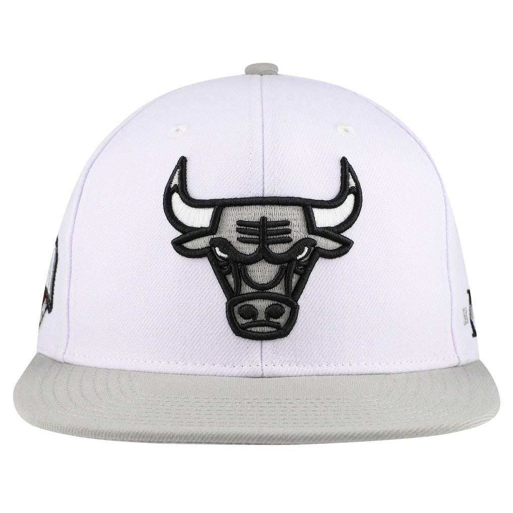 Mitchell & Ness Chicago Bulls Core Snapback Hat White
