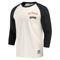 San Francisco Giants Darius Rucker Collection by Fanatics Cooperstown Collection Raglan 3/4-Sleeve T-Shirt Outlet