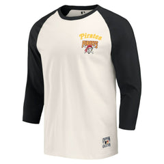 Pittsburgh Pirates Darius Rucker Collection by Fanatics Cooperstown Collection Raglan 3/4-Sleeve T-Shirt for sale