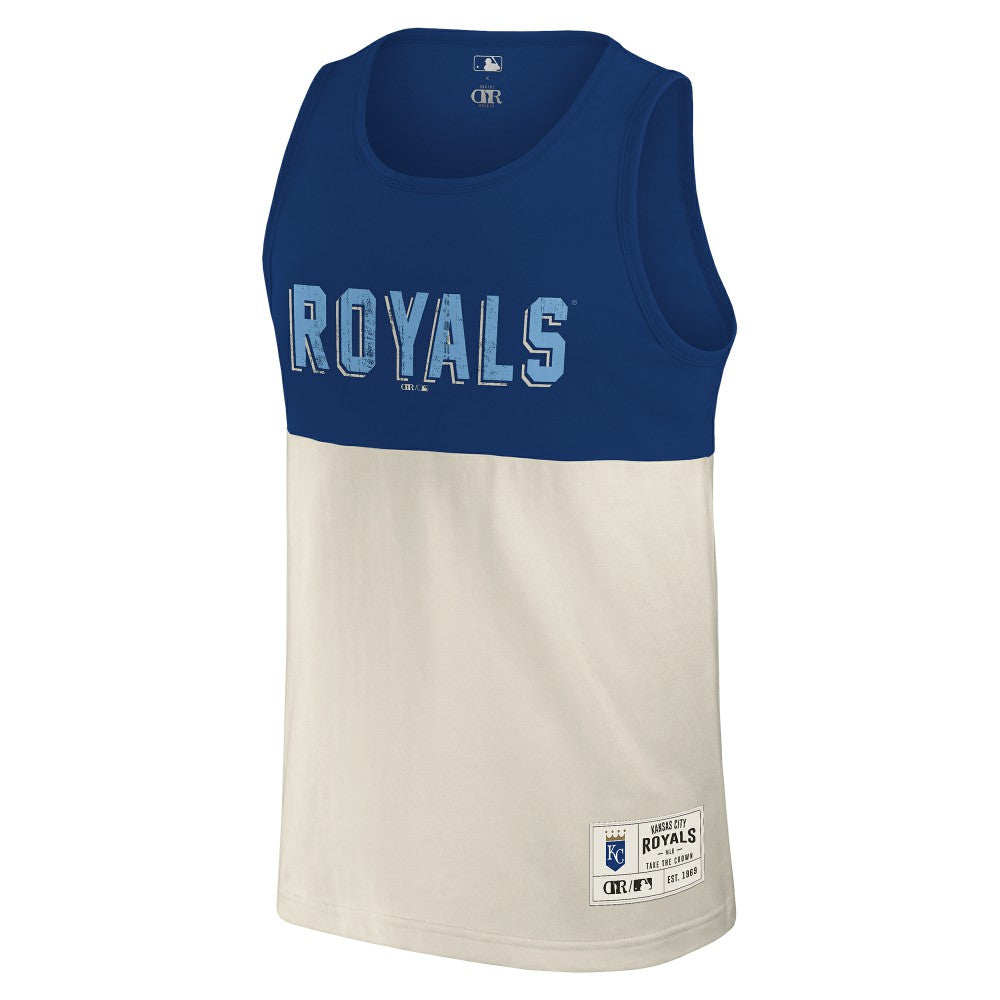 Kansas City Royals Darius Rucker Collection by Fanatics Colorblock Tank Top Sale