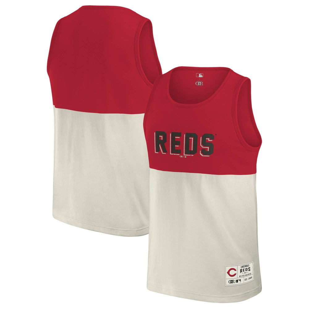 Cincinnati Reds Darius Rucker Collection by Fanatics Colorblock Tank Top Discount