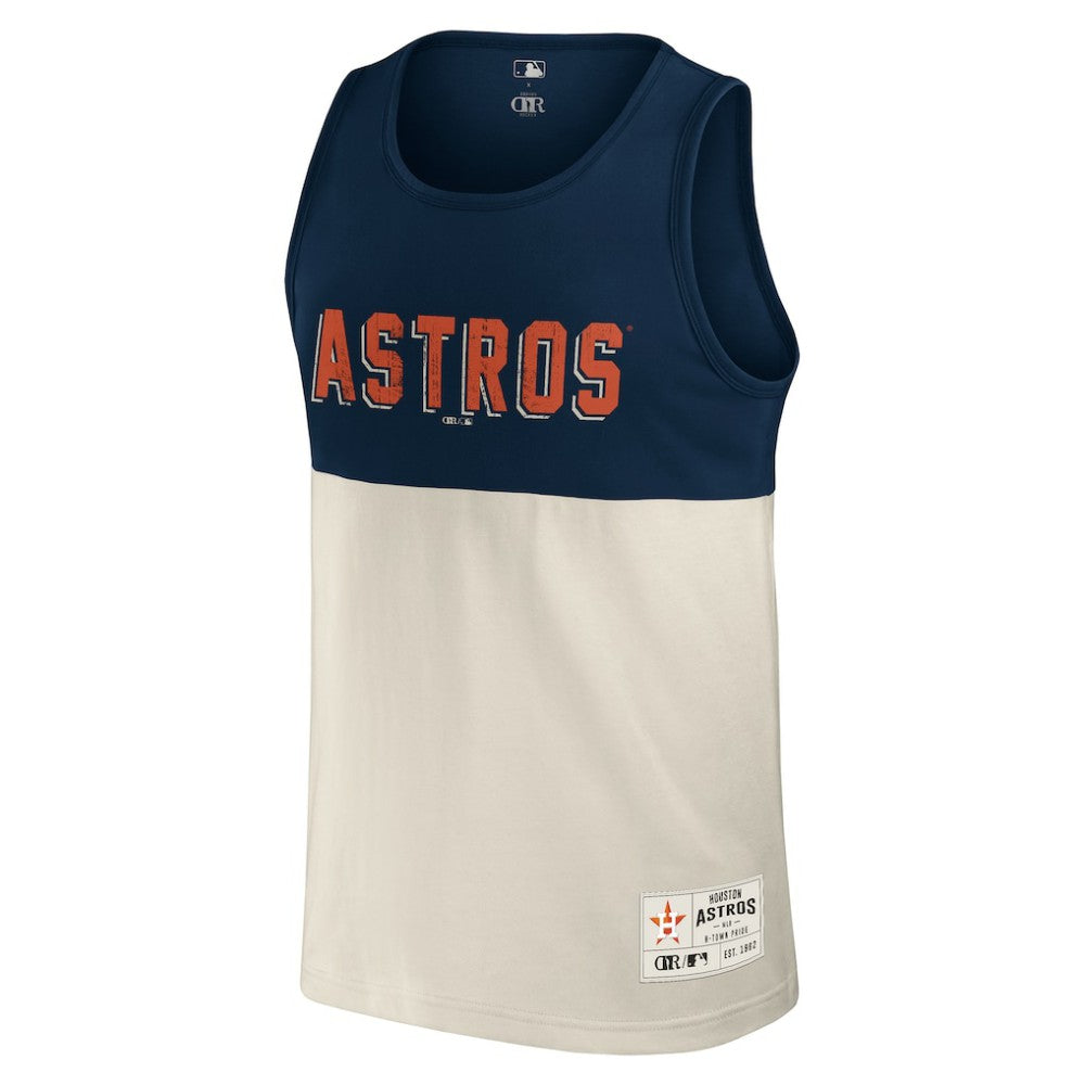 Houston Astros Darius Rucker Collection by Fanatics Colorblock Tank Top Sale