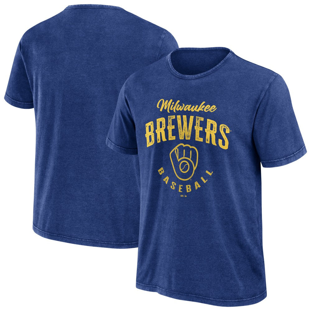 Milwaukee Brewers Darius Rucker Collection by Fanatics Cooperstown Collection Washed T-Shirt Sale