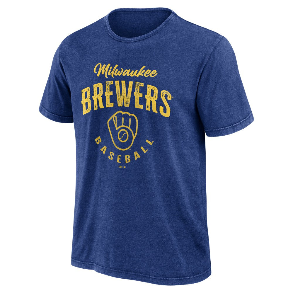 Milwaukee Brewers Darius Rucker Collection by Fanatics Cooperstown Collection Washed T-Shirt Sale