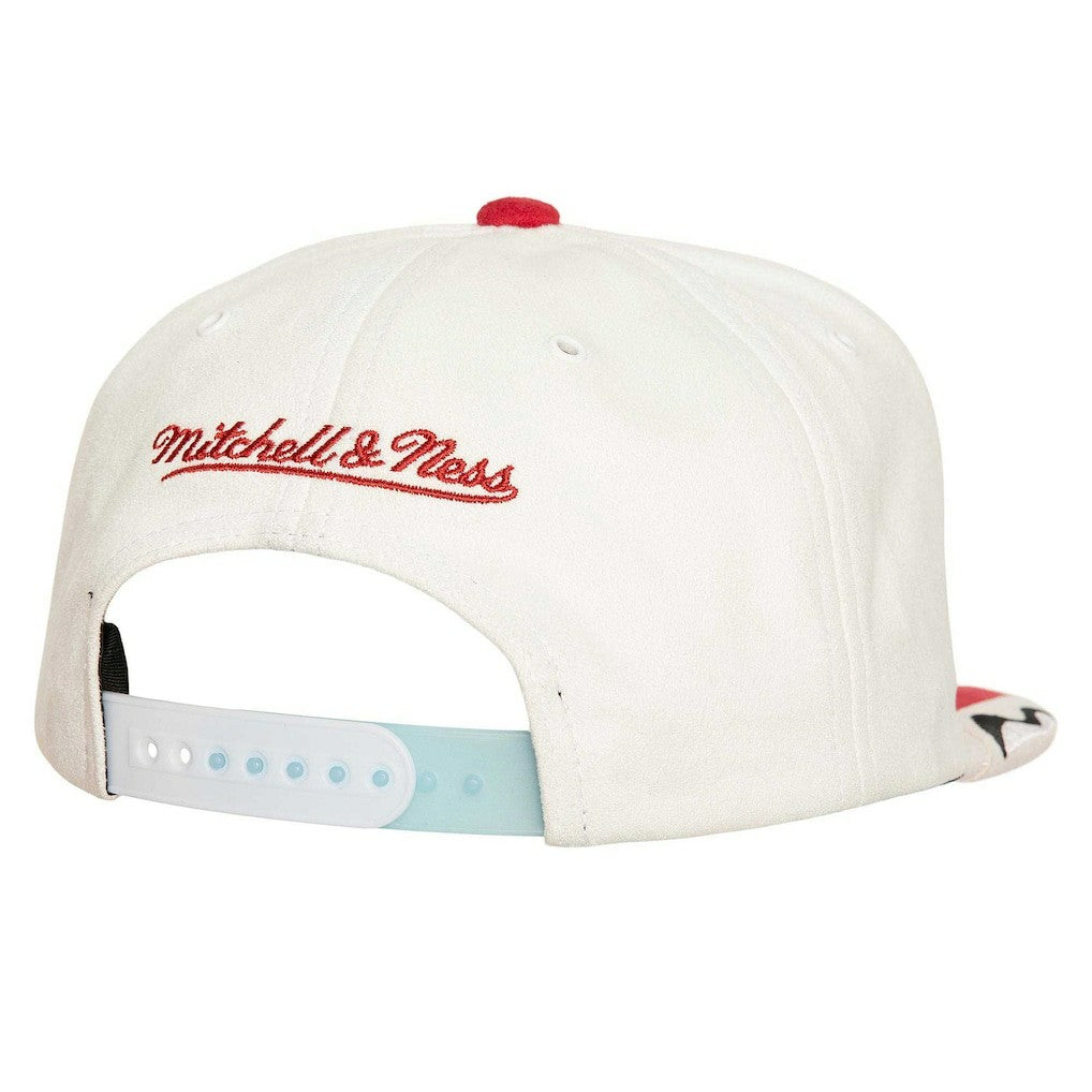 Mitchell & Ness Chicago Bulls Day 6 Snapback Hat White/Red