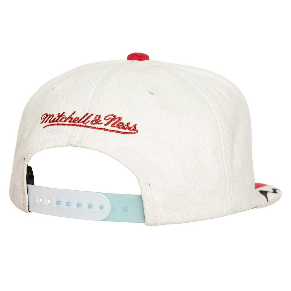 Mitchell & Ness Chicago Bulls Day 6 Snapback Hat White/Red