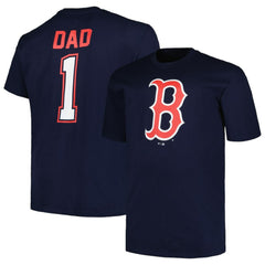 Boston Red Sox Profile Big & Tall #1 Dad T-Shirt Online