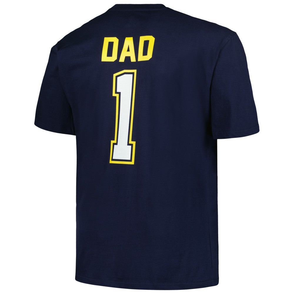 Milwaukee Brewers Profile Big & Tall #1 Dad T-Shirt Discount