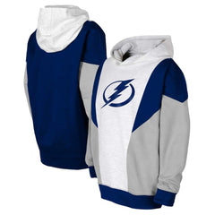 Tampa Bay Lightning Youth Champion League Fleece Pullover Hoodie - Ash/Blue | NHL discount