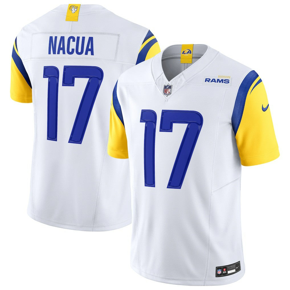 Puka Nacua Los Angeles Rams Vapor F.U.S.E. Limited Jersey - White - Nike