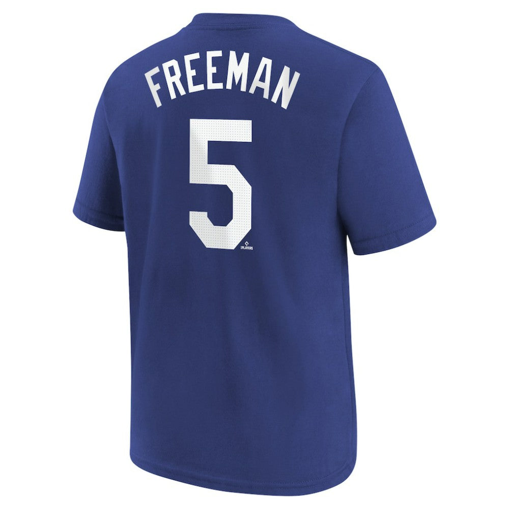 Freddie Freeman Los Angeles Dodgers Nike Youth Name & Number T-Shirt Outlet