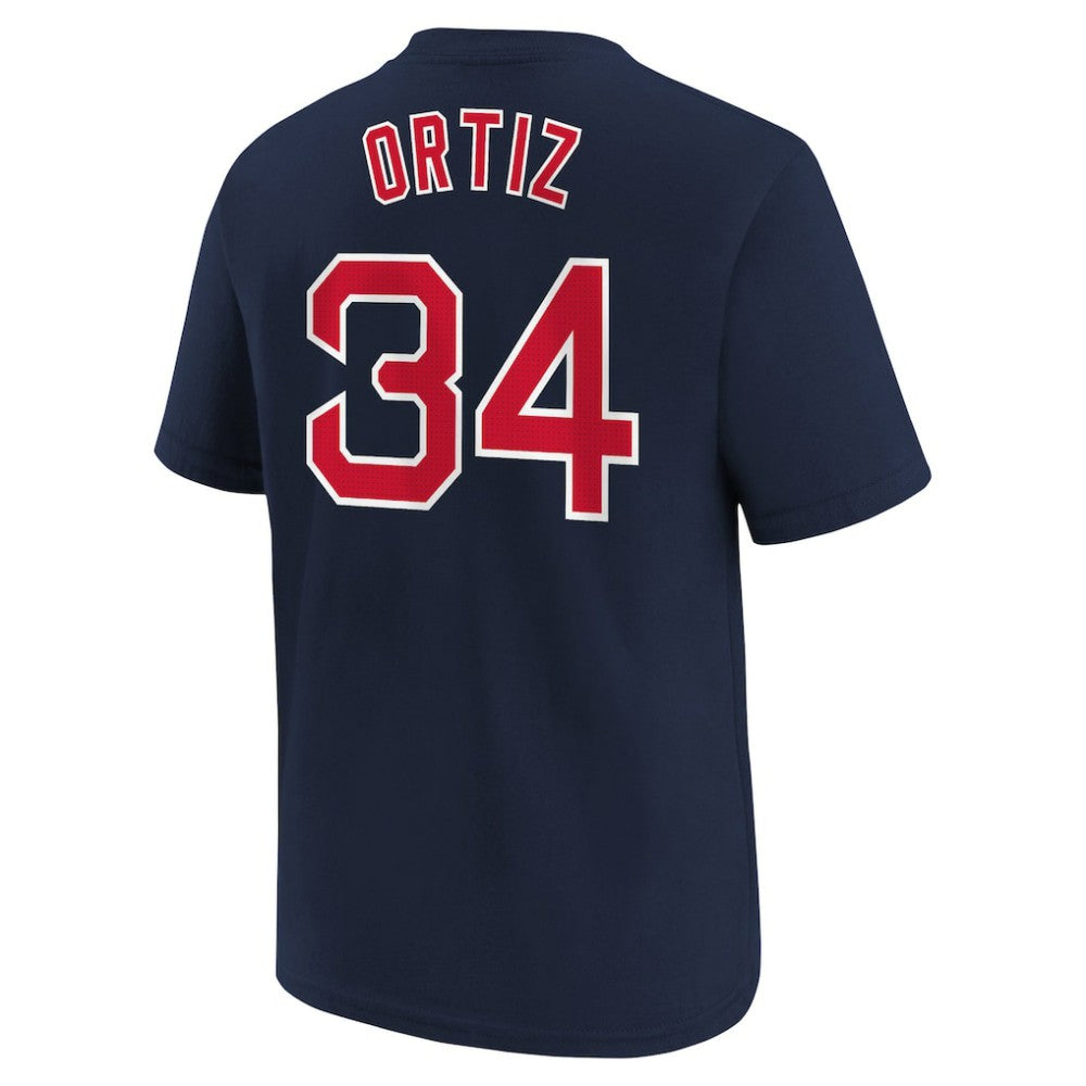 David Ortiz Boston Red Sox Nike Youth Name & Number T-Shirt Sale