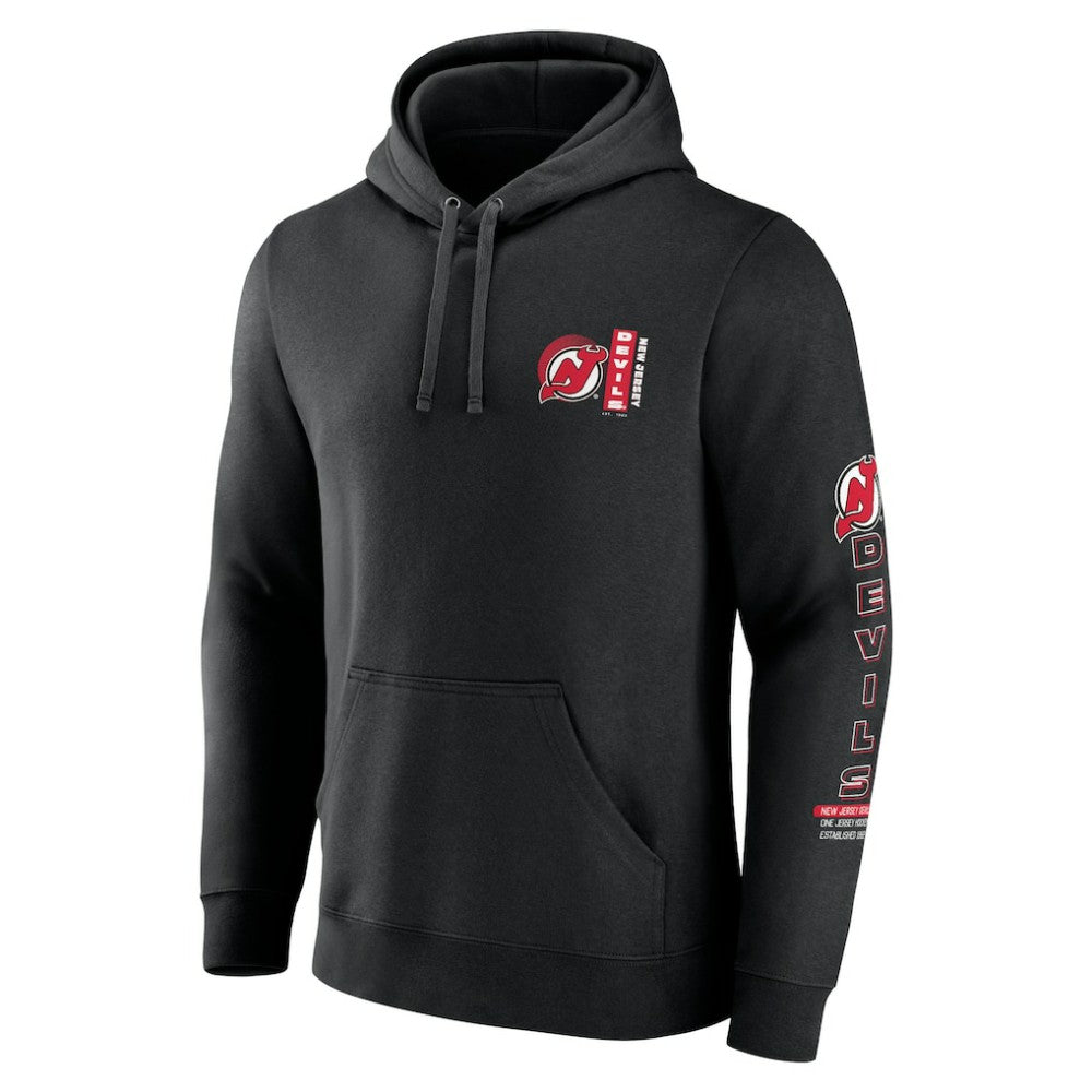 New Jersey Devils Fanatics Revolution Pullover Hoodie - Black | Fanatics near me