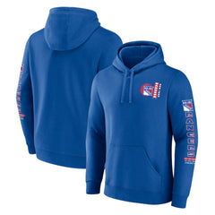New York Rangers Fanatics Revolution Pullover Hoodie - Blue | Fanatics Clearance