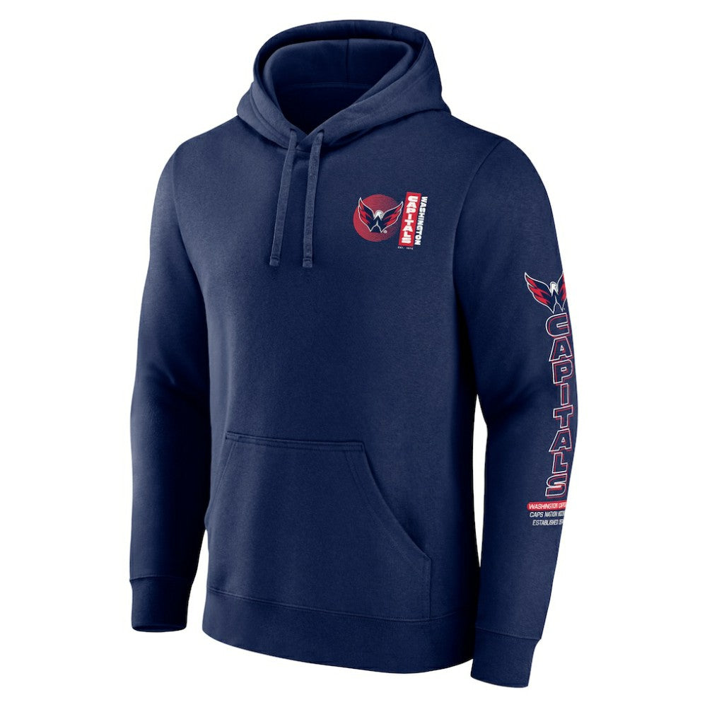 Washington Capitals Fanatics Revolution Pullover Hoodie - Navy | Fanatics discount