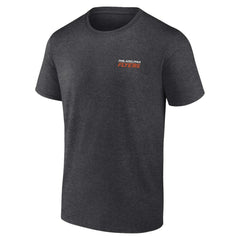 Philadelphia Flyers Fanatics Backbone T-Shirt - Heather Charcoal | Fanatics Lifestyle