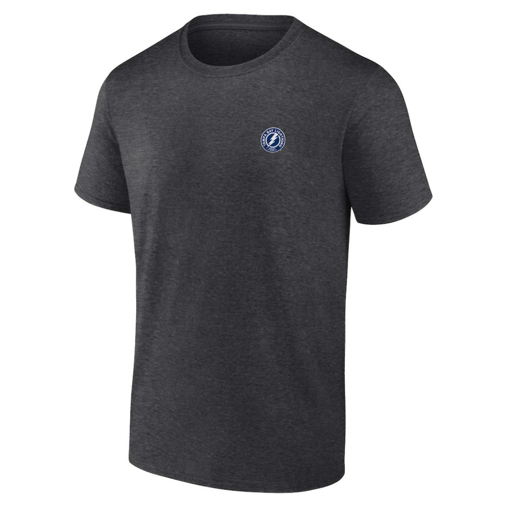 Tampa Bay Lightning Fanatics Backbone T-Shirt - Heather Charcoal | Fanatics near me