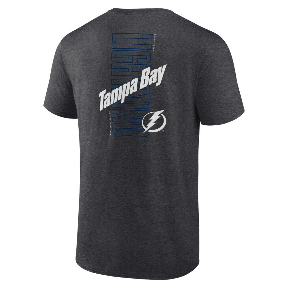 Tampa Bay Lightning Fanatics Backbone T-Shirt - Heather Charcoal | Fanatics near me