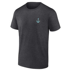 Seattle Kraken Fanatics Backbone T-Shirt - Heather Charcoal | Fanatics sale