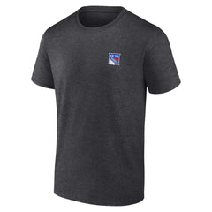 New York Rangers Fanatics Backbone T-Shirt - Heather Charcoal | Fanatics near me