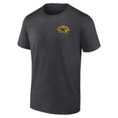 Boston Bruins Fanatics Backbone T-Shirt - Heather Charcoal | Fanatics Clearance